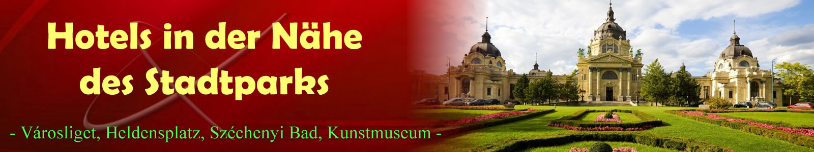 hotels neben stadtpark